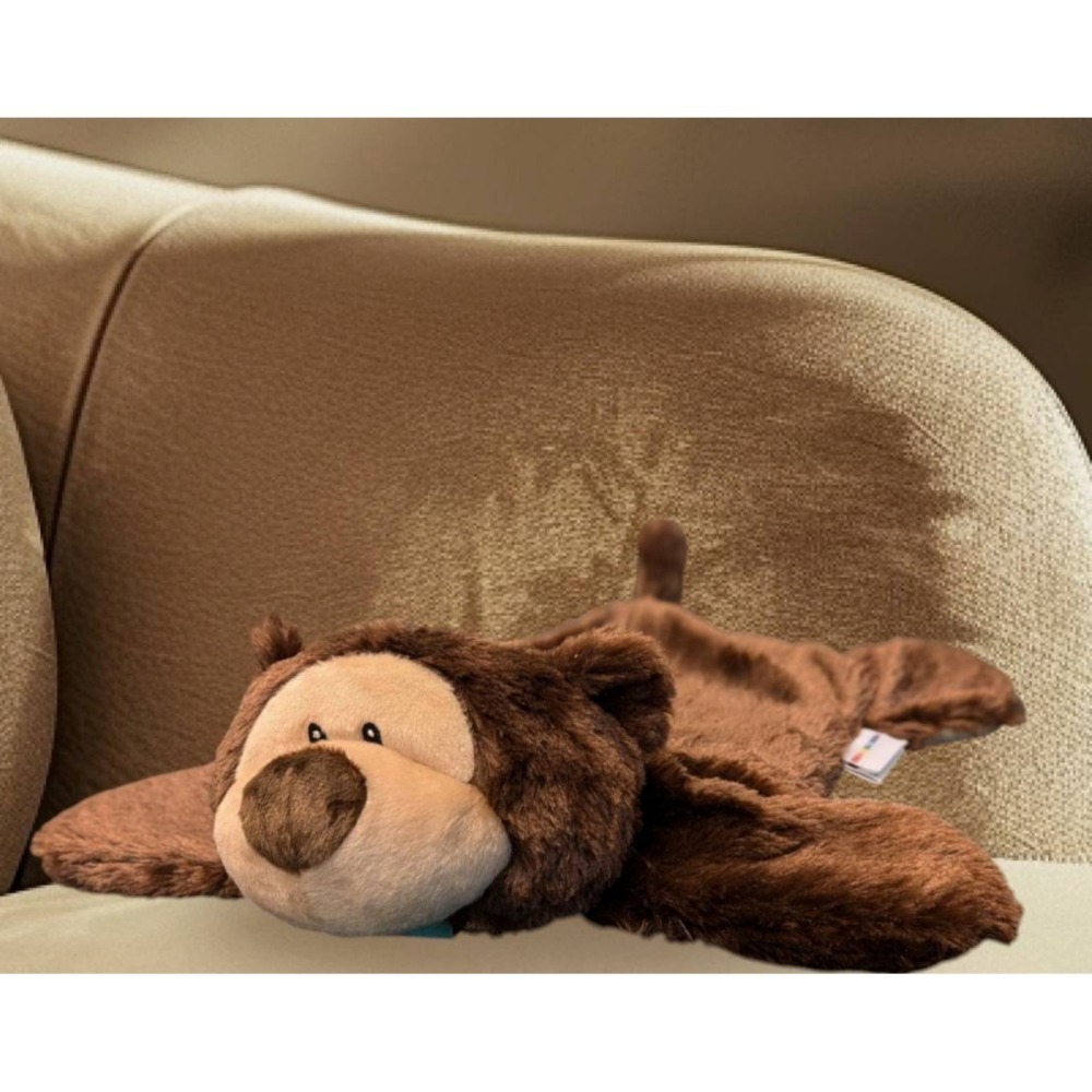 重力加重泰迪熊玩偶(附手提包) | 加重可愛玩偶(2.3公斤) | 用於感覺障礙、自閉症、過動症、緩和焦慮壓力的膝上玩偶-細節圖6