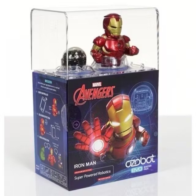 ￼美國 STEM兒童程式設計教具Ozobot EVO 黑/白色及Ozobot EVO 復仇者聯盟(特製版)路徑機器人-細節圖3