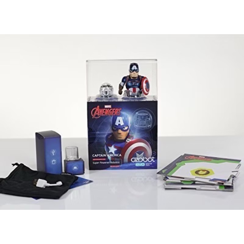 ￼美國 STEM兒童程式設計教具Ozobot EVO 黑/白色及Ozobot EVO 復仇者聯盟(特製版)路徑機器人-細節圖4