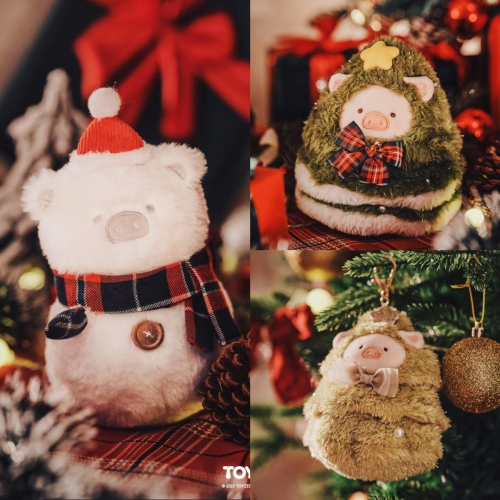 [現貨現貨] 哇卡卡WAKAKA 罐頭豬LuLu豬聖誕系列周邊商品 聖誕禮物🎁