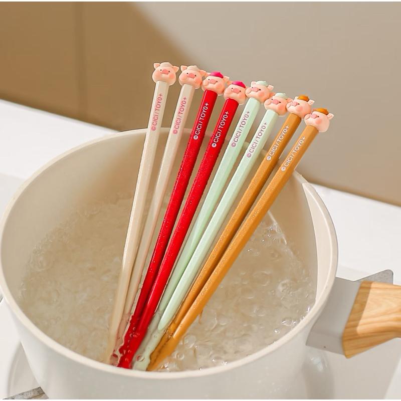 🔥現貨🔥川島屋 罐頭豬 LuLu豬 筷子 餐具-細節圖6