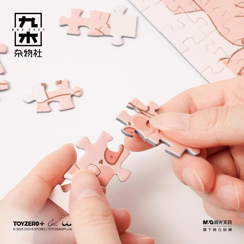 🔥預購🔥九木雜物社 罐頭豬 LuLu豬 百豬拼圖 1000片 送禮-細節圖4