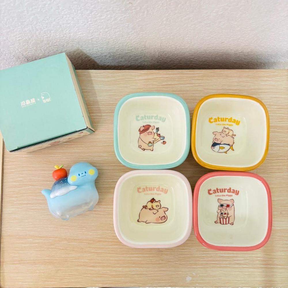 🔥現貨🔥川島屋 罐頭豬 LuLu豬餐具 調味料碟 水果碟 蘸醬碟-細節圖3