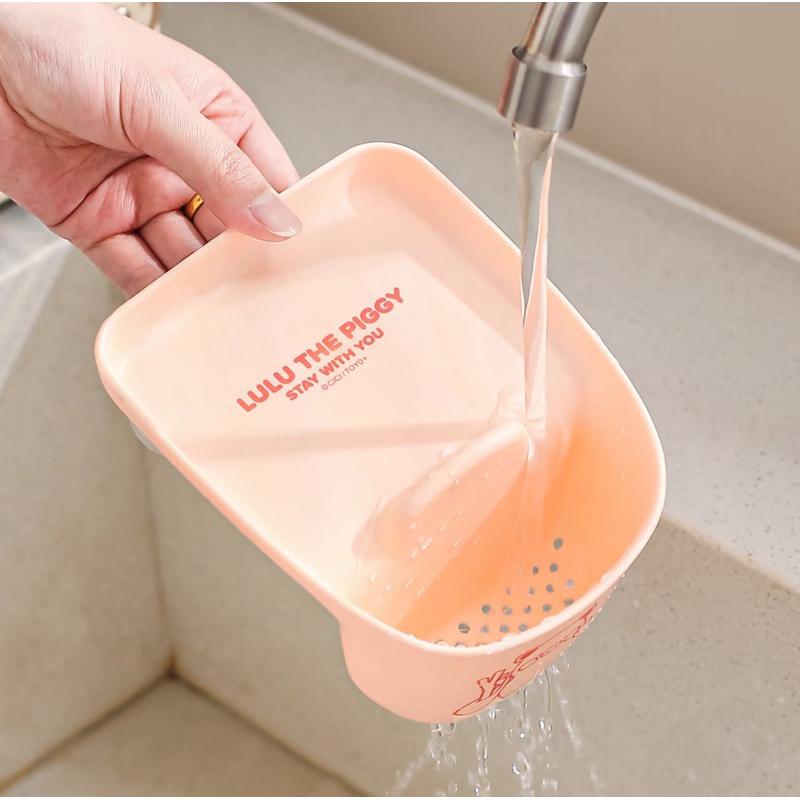 🔥現貨🔥川島屋 罐頭豬 水槽架 瀝水架 廚房 洗手台-細節圖3