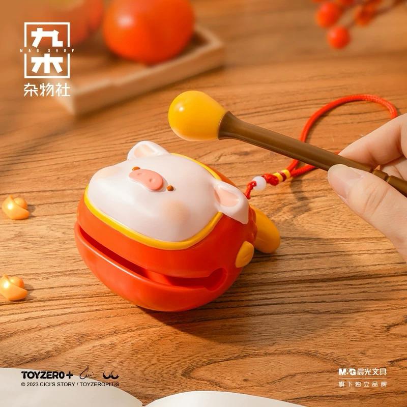 🔥現貨🔥九木雜物社 罐頭豬 LuLu豬 敲敲樂 木魚-細節圖3