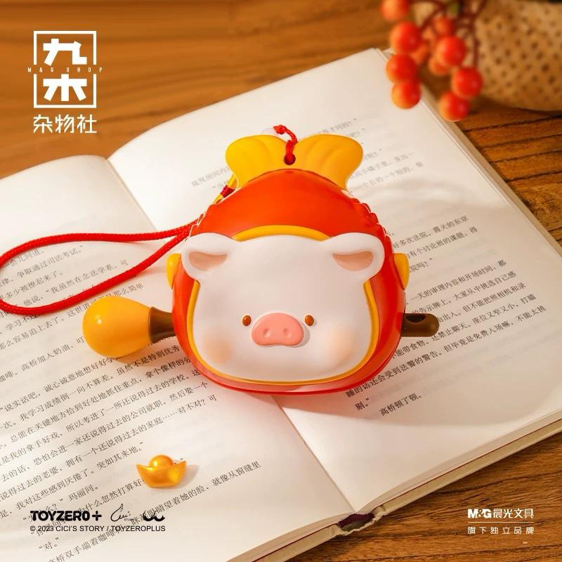 🔥現貨🔥九木雜物社 罐頭豬 LuLu豬 敲敲樂 木魚-細節圖4