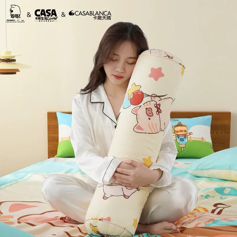 🔥預購🔥卡撒天嬌 罐頭豬 LuLu豬 抱枕 靠枕 長型抱枕 側睡夾腿神器-細節圖2