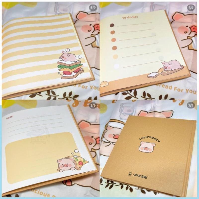 🔥現貨🔥九木雜物社 Toyzeroplus 罐頭豬 LuLu豬 手帳本 筆記本 全彩內頁-細節圖2