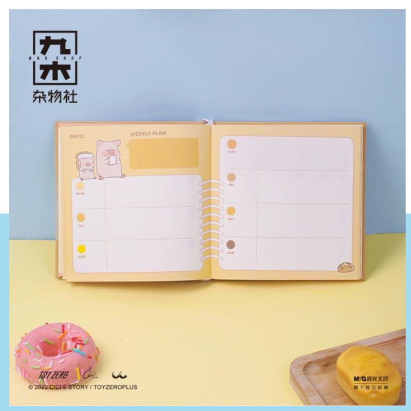 🔥現貨🔥九木雜物社 Toyzeroplus 罐頭豬 LuLu豬 手帳本 筆記本 全彩內頁-細節圖5