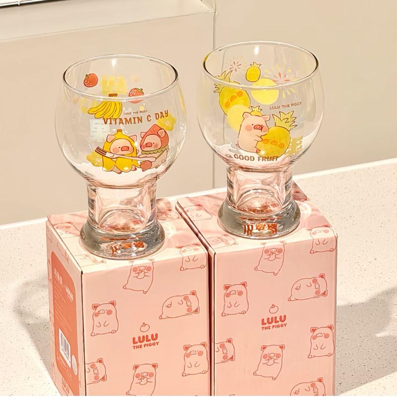 🔥現貨🔥川島屋 罐頭豬 LuLu豬 啤酒杯 飲料杯 玻璃杯-細節圖5