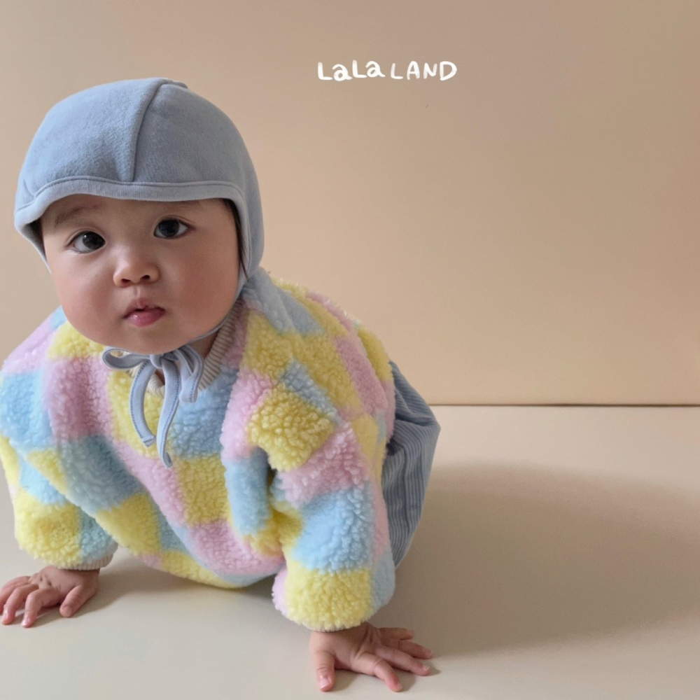 LALALAND-BABY繽紛QQ羊羔毛上衣-細節圖7