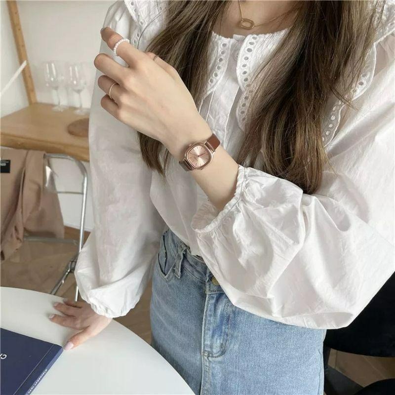 【G1027】韓版美錶 腕錶 手錶 方形錶 氣質顯白 送禮 交換禮物 聖誕禮物 生日禮物-細節圖4