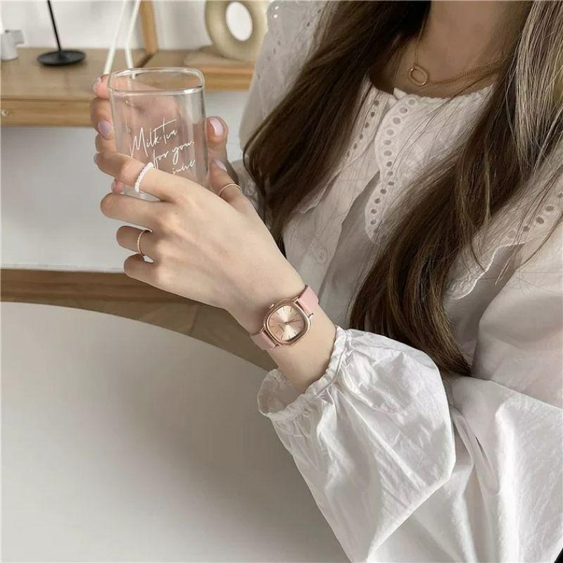 【G1027】韓版美錶 腕錶 手錶 方形錶 氣質顯白 送禮 交換禮物 聖誕禮物 生日禮物-細節圖7