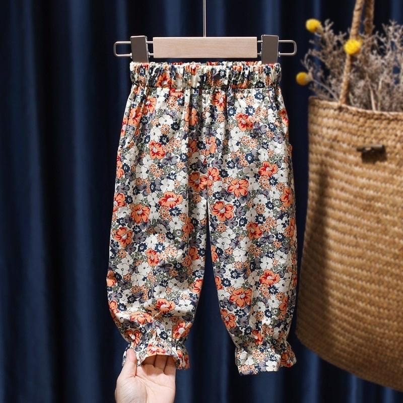 秋季套裝 可愛泡泡袖上衣 小碎花長褲 公主袖上衣-細節圖7