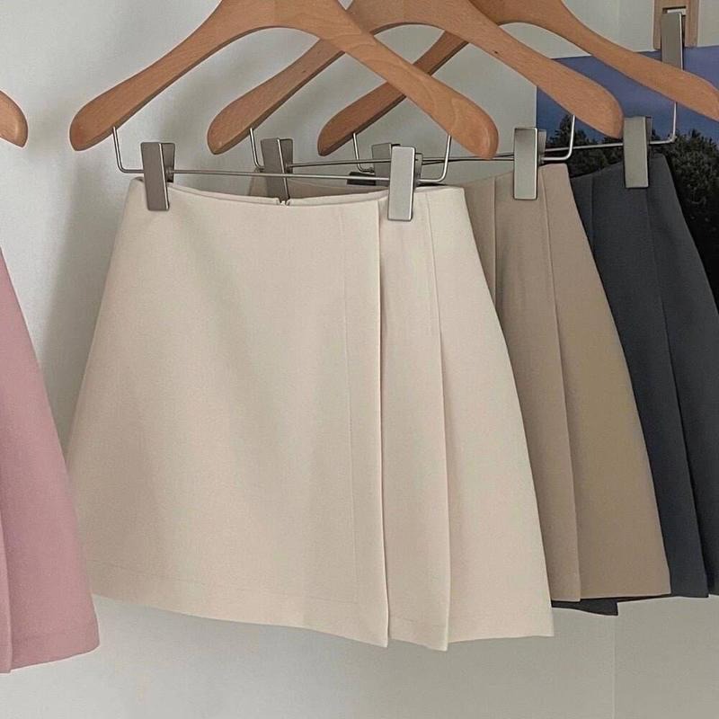 【D2083】韓妞挺版褲裙 夏天褲裙 百搭短褲 夏季褲裙 春夏短裙 鬆緊褲裙 鬆緊短褲-細節圖2