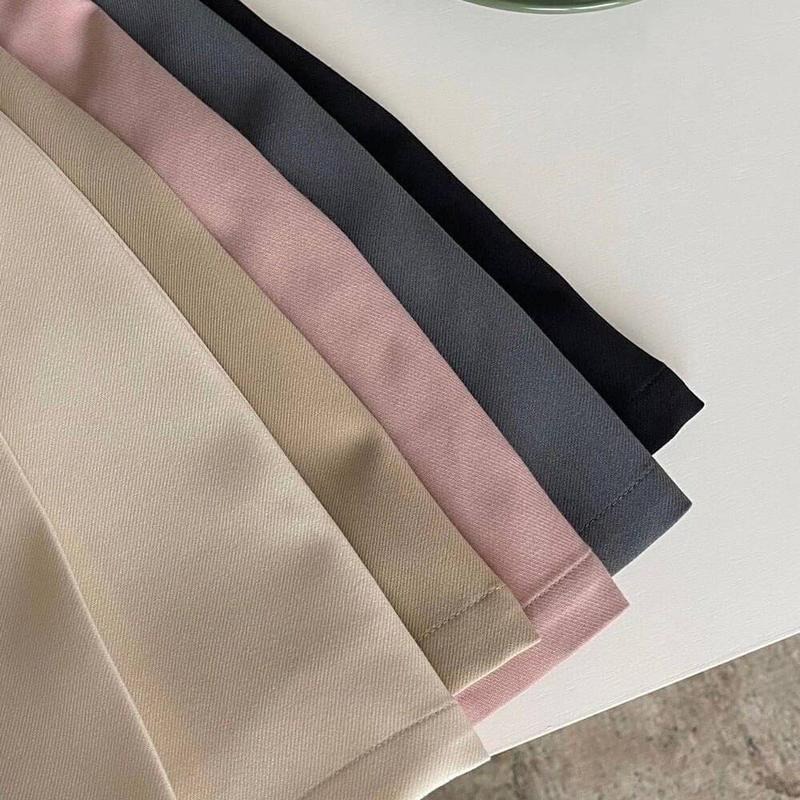 【D2083】韓妞挺版褲裙 夏天褲裙 百搭短褲 夏季褲裙 春夏短裙 鬆緊褲裙 鬆緊短褲-細節圖3