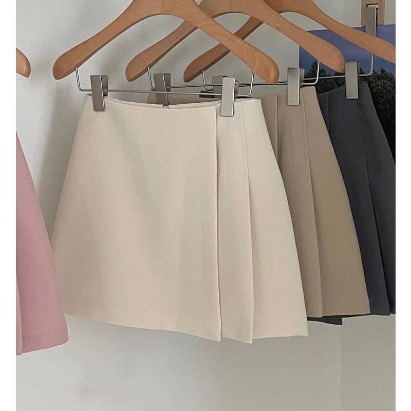 【D2083】韓妞挺版褲裙 夏天褲裙 百搭短褲 夏季褲裙 春夏短裙 鬆緊褲裙 鬆緊短褲-細節圖6