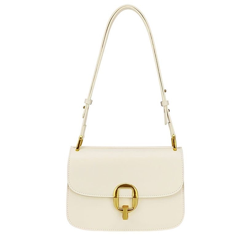 AS🤍 法國 小眾 洋氣 小c 高級 質感 k包包 百搭 單肩 腋下包-細節圖6