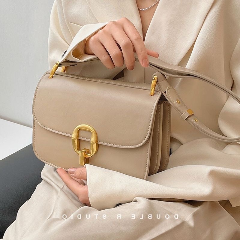 AS🤍 法國 小眾 洋氣 小c 高級 質感 k包包 百搭 單肩 腋下包-規格圖6