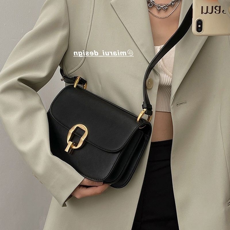 AS🤍 法國 小眾 洋氣 小c 高級 質感 k包包 百搭 單肩 腋下包-規格圖6