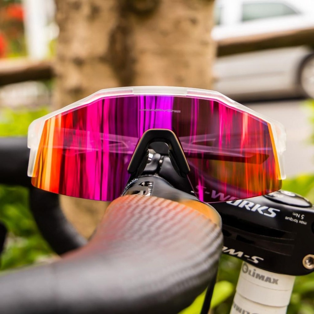 🇹🇼(總代理)UV400紫外線全視線太陽眼鏡變色鏡片感光眼鏡 騎行眼鏡 自行車公路車 棒球射擊登山軍用運動太陽眼鏡-細節圖2