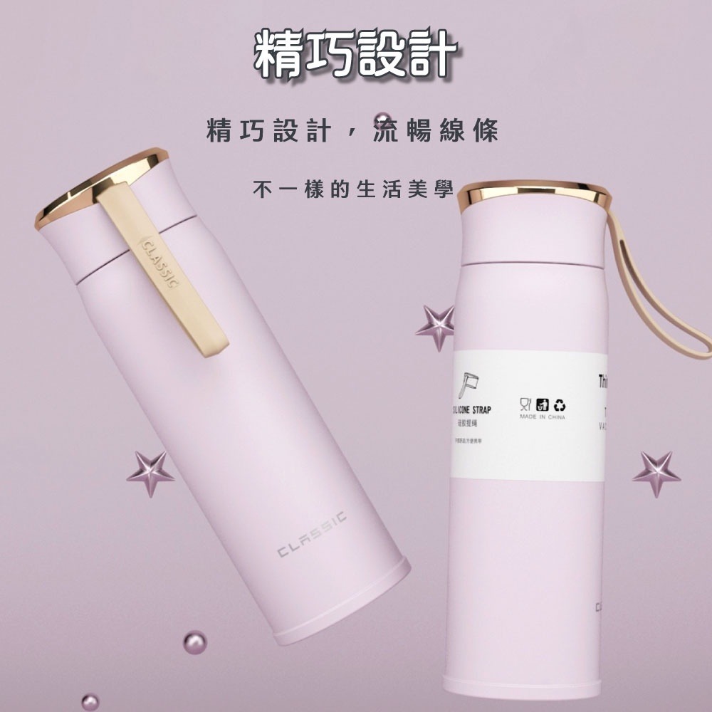 韓版高質感不鏽鋼隨行杯 304不鏽鋼 輕量保溫杯 保溫瓶 保溫杯 運動保溫杯 交換禮物 環保保溫杯 可爱保溫杯-細節圖4