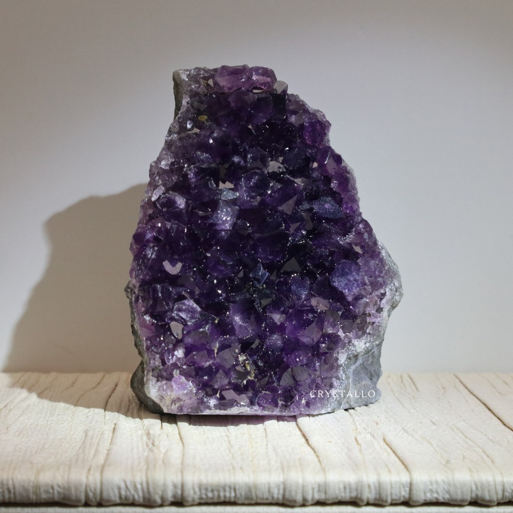 CRYSTALLO-紫晶鎮#70041 ESP帝王紫岩石層薄本商品頁圖片皆為同一個晶鎮