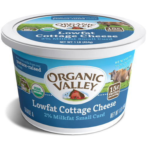 【布緯食聊】Organic Valley美國有機低脂茅屋起司,本產品採預購,