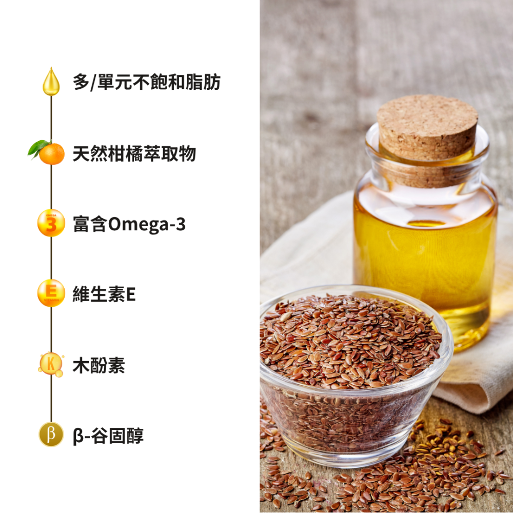 【布緯食聊】CRUDIGNO 義大利亞麻仁油(柑橘口味)歐盟認證-細節圖4