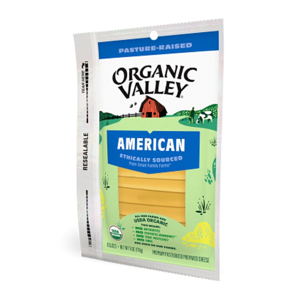 【布緯食聊】Organic Valley有機經典美式起司片-細節圖2