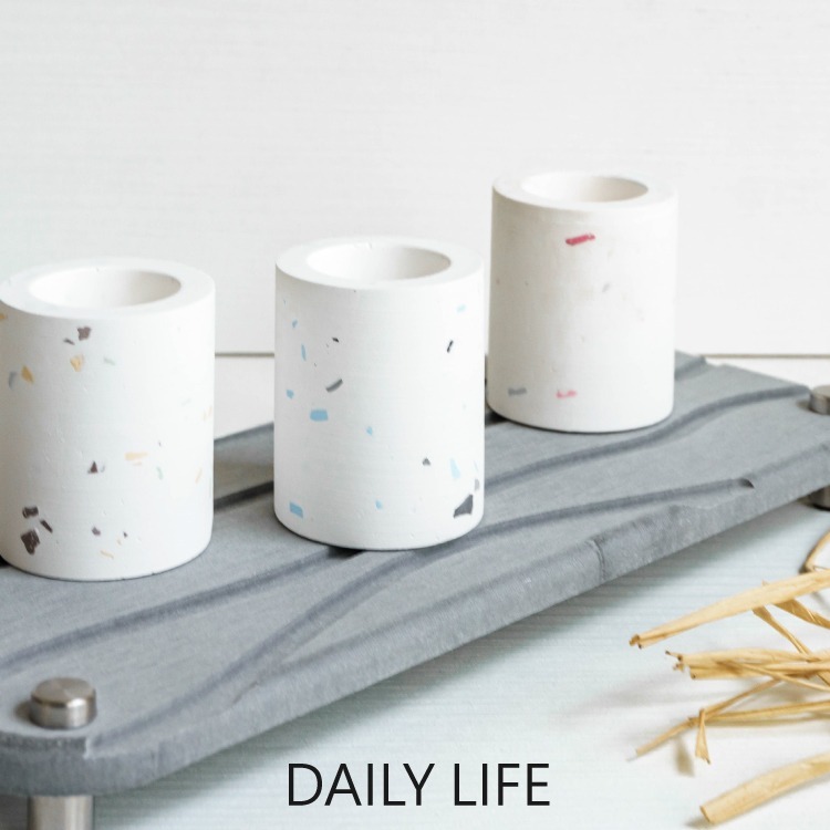 DAILY LIFE 珪藻土電動牙刷座 水磨石 硅藻土牙刷架-細節圖6