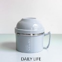 DAILY LIFE 泡麵碗 環保保溫碗 泡麵杯 便當盒 防燙 304不鏽鋼泡麵碗 雙層功能大容量 兒童學生 北歐日式-規格圖7