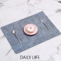 DAILY LIFE 皮革餐墊 餐桌墊 隔熱餐墊 防水防油 桌墊 日式 北歐-規格圖5