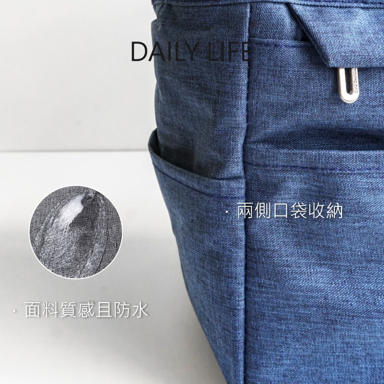 DAILY LIFE 便當袋 保溫袋 保冷袋 餐袋保溫便當袋防水保冰袋加厚大容量 斜背側背保溫袋野餐提袋便當包-細節圖4