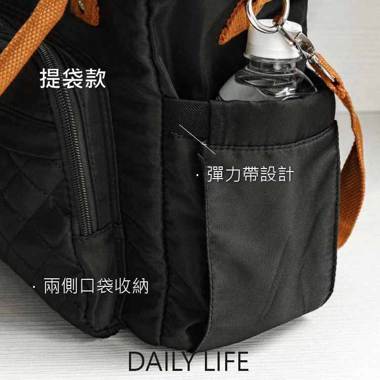 DAILY LIFE 保溫保冷便當袋 防潑水餐袋便當袋 大容量便當包 肩背手提兩用 上班族學生外出旅遊野餐-細節圖3