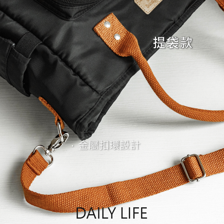 DAILY LIFE 保溫保冷便當袋 防潑水餐袋便當袋 大容量便當包 肩背手提兩用 上班族學生外出旅遊野餐-細節圖4