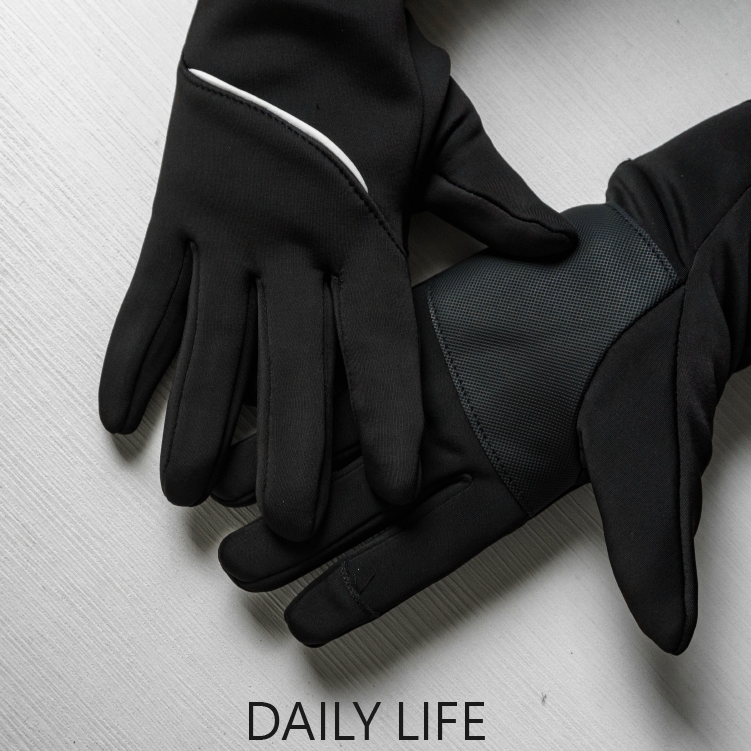 DAILY LIFE 保暖手套 騎行手套 防潑水防風防寒 學生上班族及外出旅行適用-細節圖6