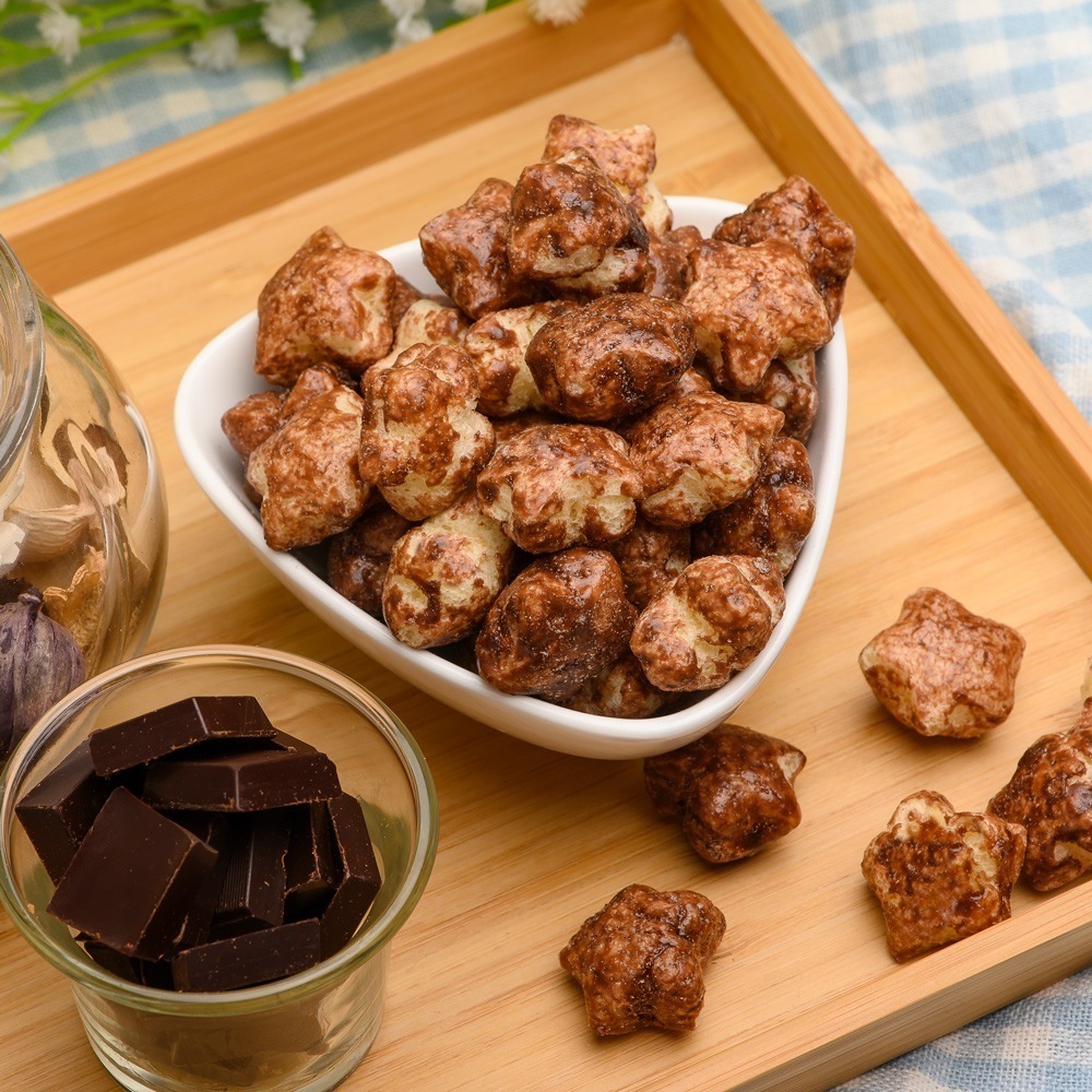 【米大師 Master Mi】星米花-濃郁巧克力-細節圖3