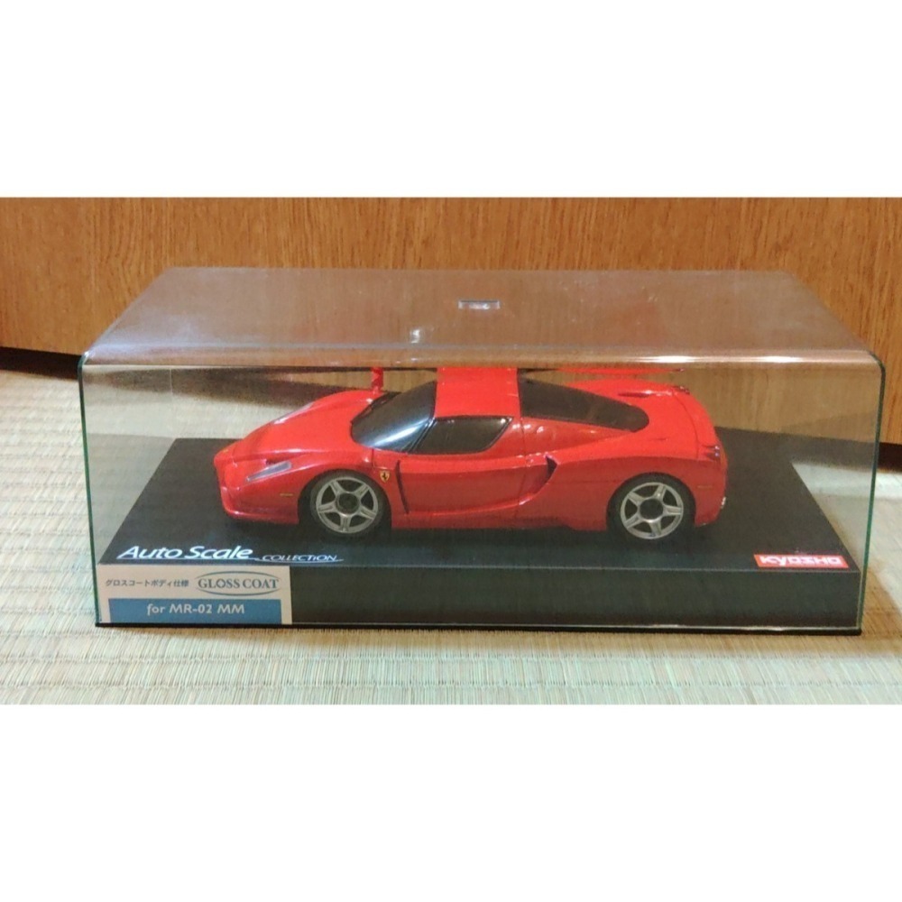 Kyosho Mini-Z 車殼Enzo Ferrari 紅色(MR-02 MM) - 若葉小舖