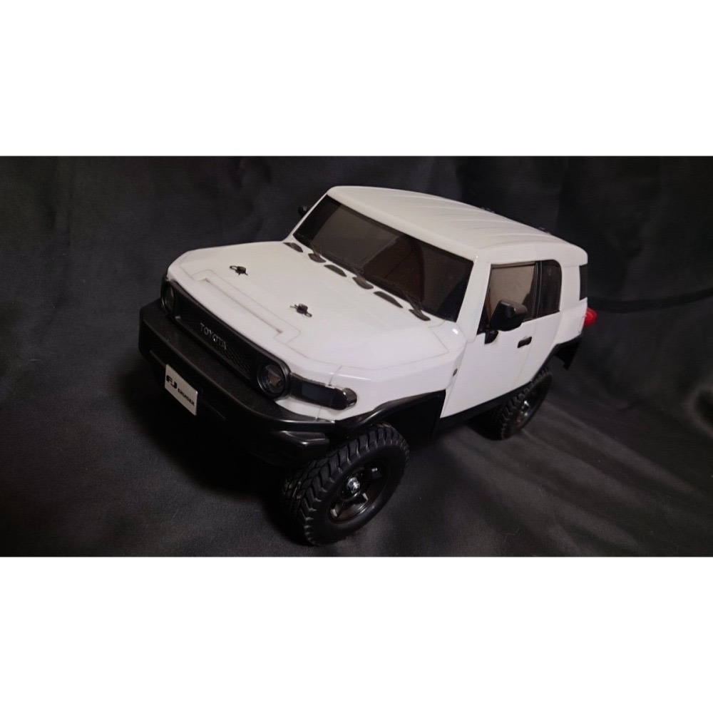 1/10 RC Tamiya Toyota FJ 底盤+車身(CC-02 底盤) 白色-細節圖2