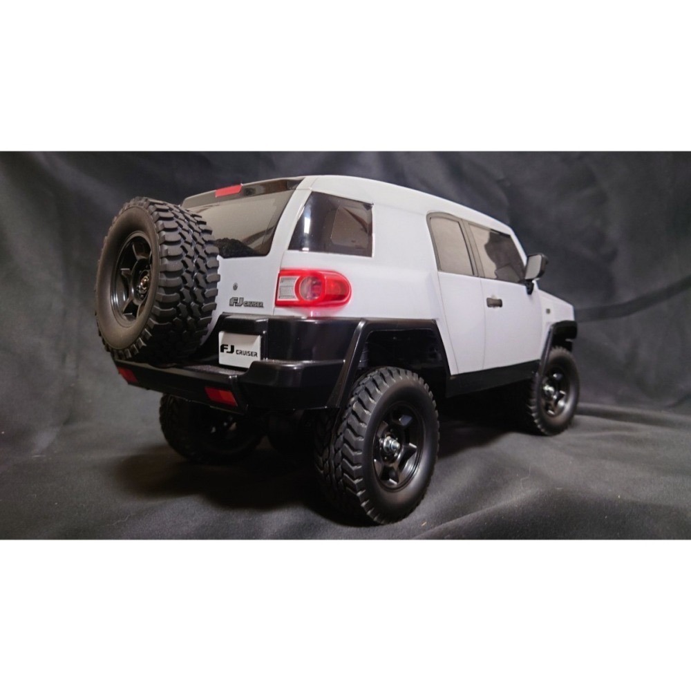 1/10 RC Tamiya Toyota FJ 底盤+車身(CC-02 底盤) 白色-細節圖3