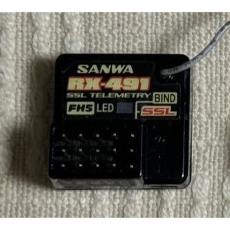 (新品)SANWA MT-R FH5 2.4GHz SANWA 發射器(含中古RX-491接收器x1)-細節圖4