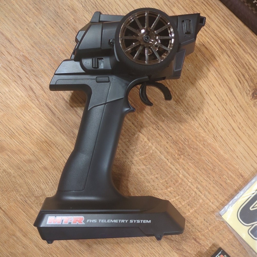 (中古品) SANWA MT-R FH5 2.4GHz SANWA 發射器(含中古RX-491接收器)-細節圖3