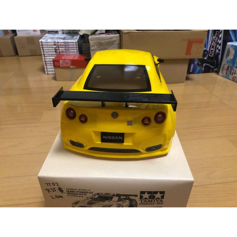 Tamiya 1/10 RC 已塗裝 GTR R35 車殼-細節圖2