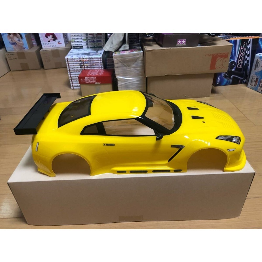Tamiya 1/10 RC 已塗裝 GTR R35 車殼-細節圖3