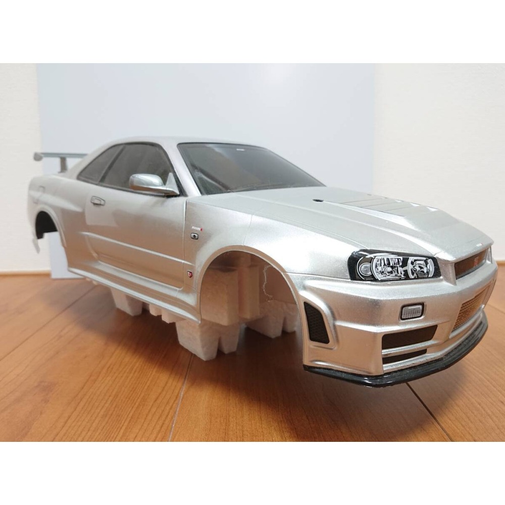 Tamiya 1/10 RC 已塗裝 NISMO R34 GT-R Z-tune 車殼-細節圖5
