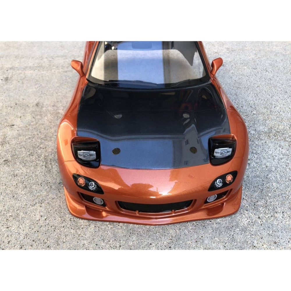 Tamiya 1/10 RC 已塗裝 MAZDA RX-7 車殼-細節圖5