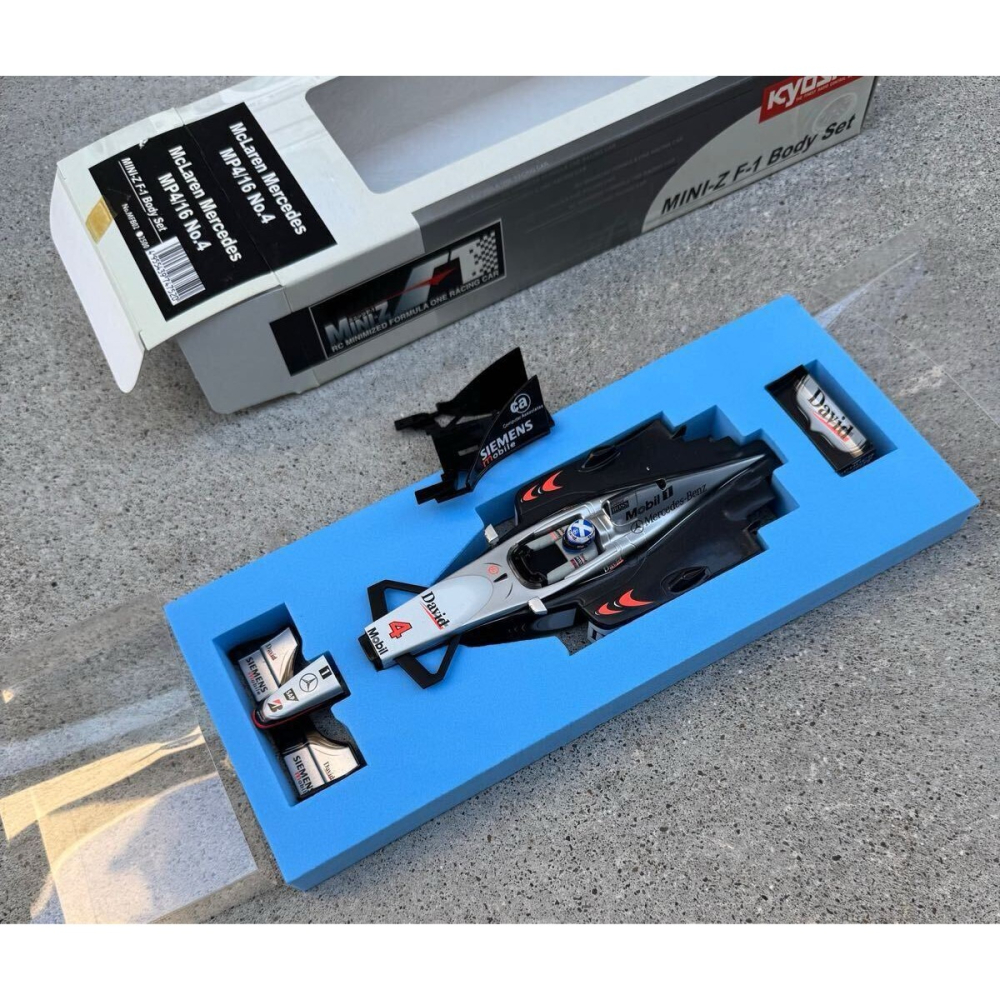 Kyosho Mini-Z F1 McLaren Mercedes MP4/ 16 車殼 part 2-細節圖4