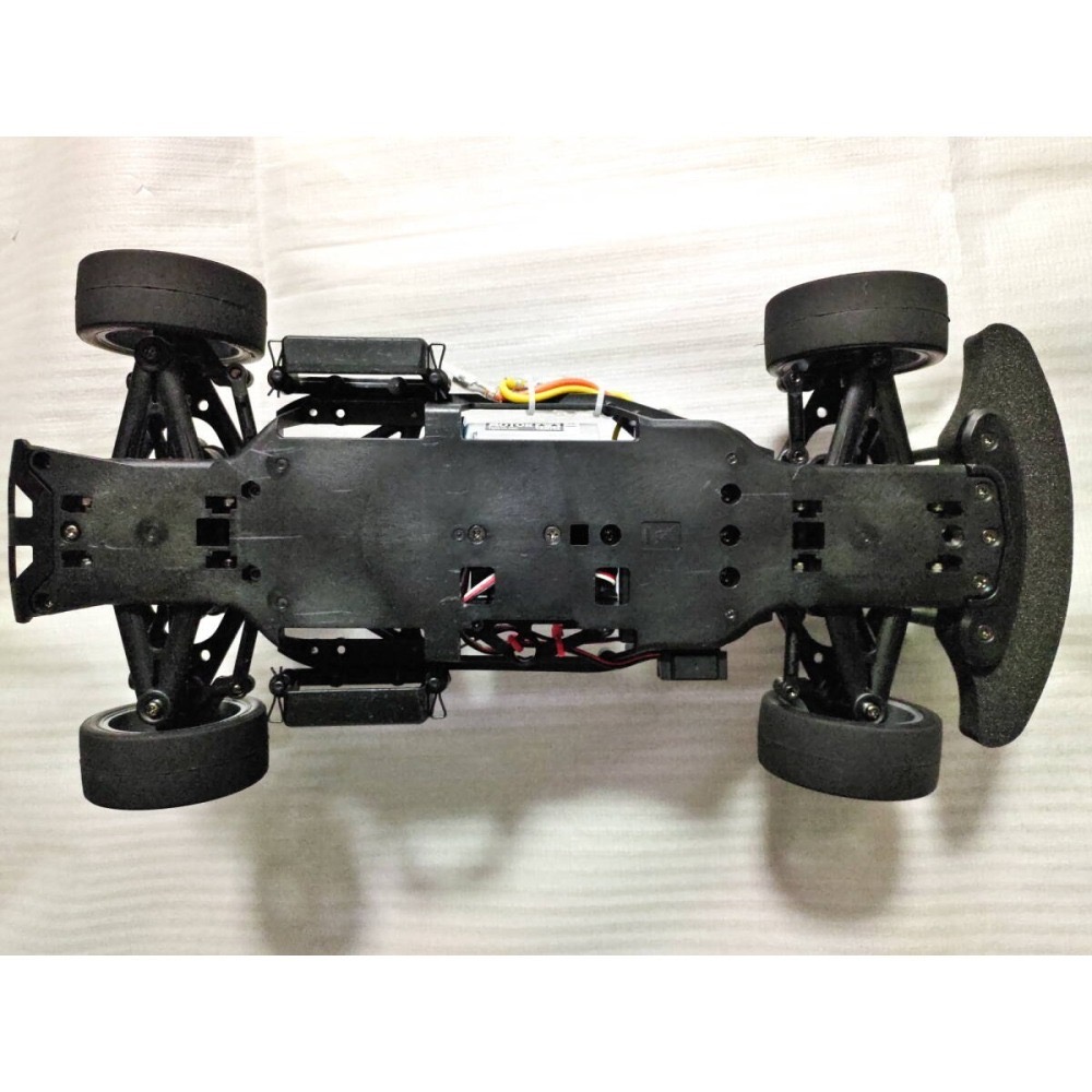 Tamiya 1/10 1997賓士CLK-GTR(TC-01底盤)含2.4G無線電電動遙控驅動器★僅試運轉★-細節圖6