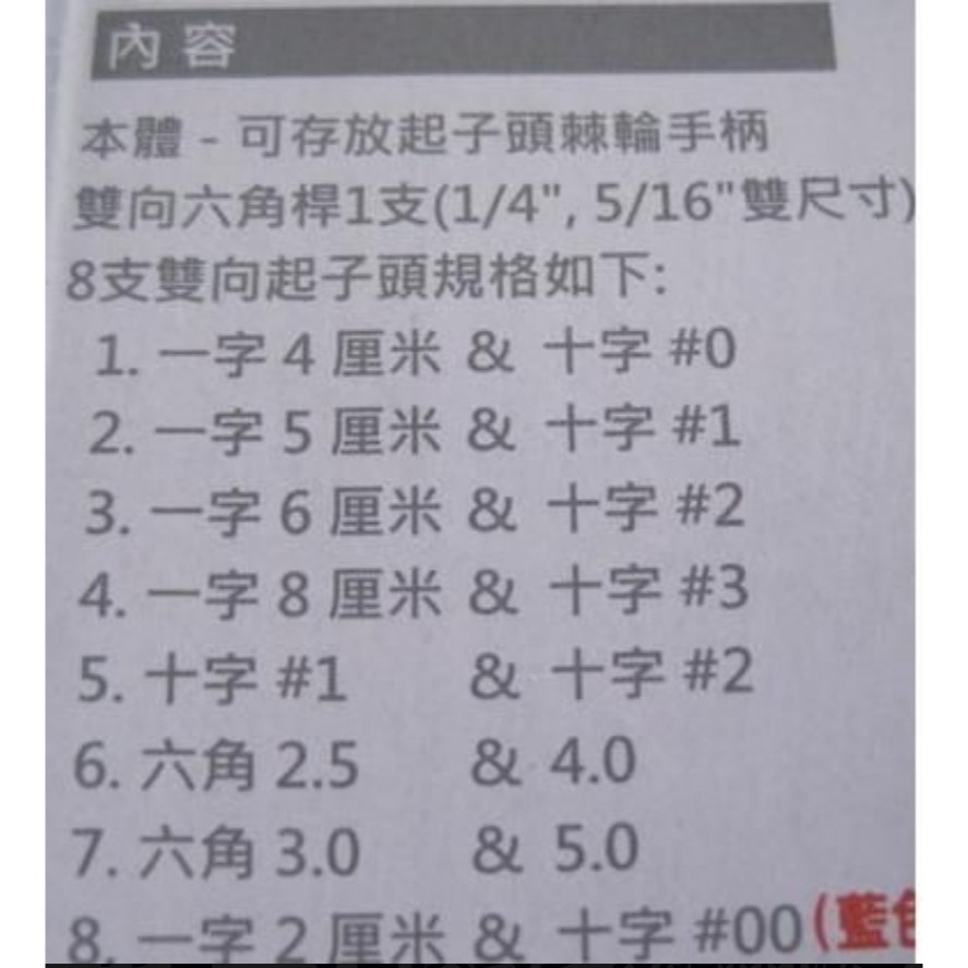 19合一可替換式多功能棘輪起子組 中鋼紀念品-細節圖3